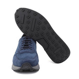 Sneaker in camoscio traforato colore navy e fondo in gomma 1010FLZAGIO 1103 ROSSI