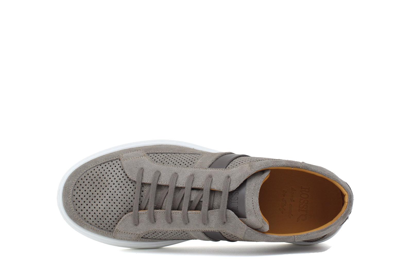 Sneakers in camoscio traforato color sabbia con fondo in gomma leggera 1481FLOOSS 299 UN ROSSI