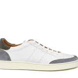Sneaker in vitello anticato off white con inserti in camoscio e fondo in gomma 1051CODIXOFFFM 217 ROSSI