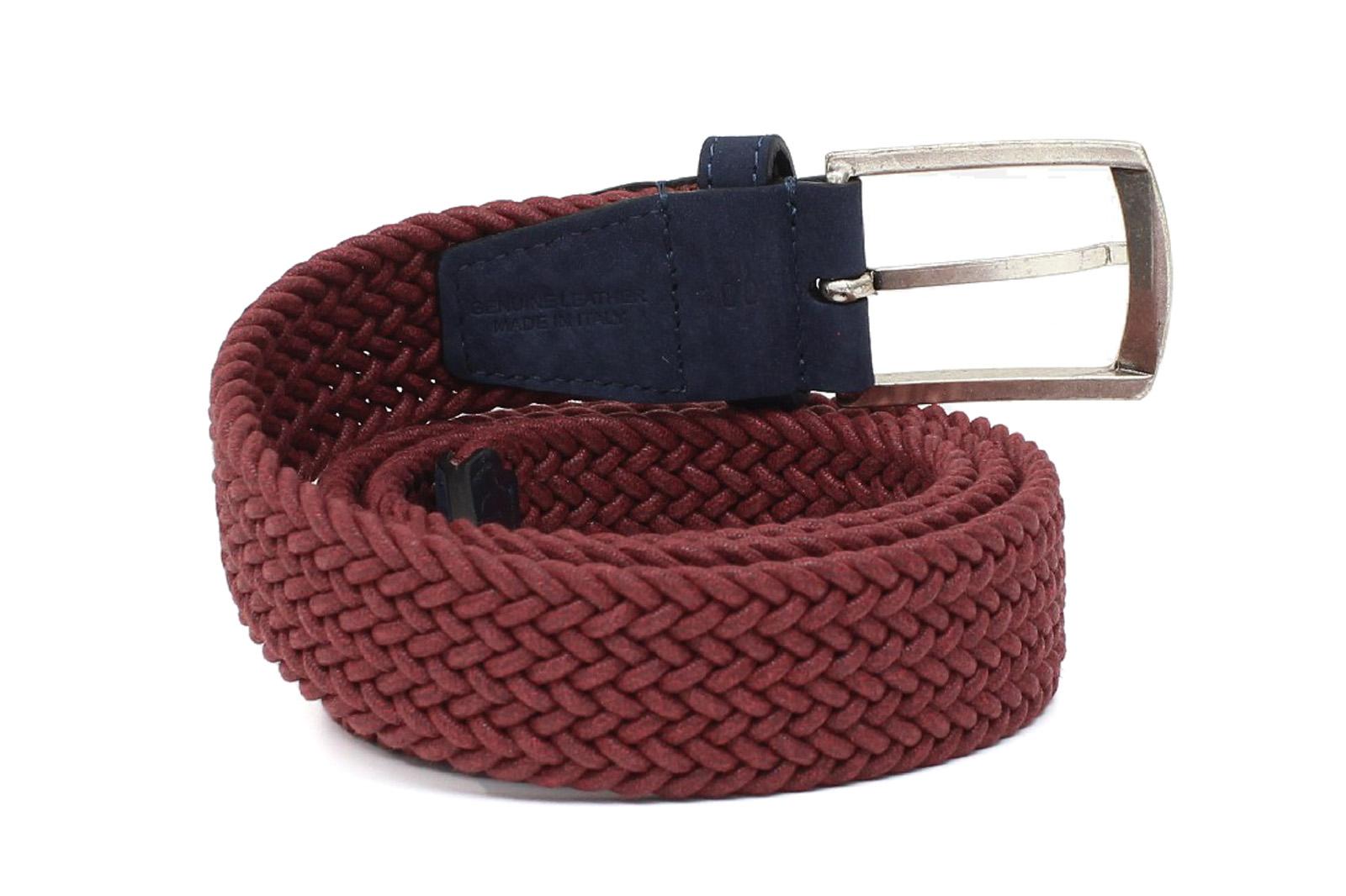 Cintura elasticizzata color bruciato con fibbia h 35 in nikel OSSIBORB 119 ROSSI