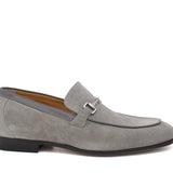 Mocassino con accessorio in suede color sabbia e fondo in cuoio con inserto antiscivolo 1465FLOOSS 67 ROSSI