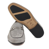 Mocassino con accessorio in suede color sabbia e fondo in cuoio con inserto antiscivolo 1465FLOOSS 67 ROSSI