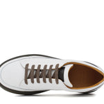 Sneakers in vitello crema e fondo in gomma leggera 1276PCREM 140  UN ROSSI 