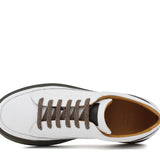 Sneakers in vitello crema e fondo in gomma leggera 1276PCREM 140  UN ROSSI 