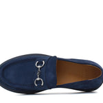 Slip on in camoscio navy e fondo in gomma leggera 1029FLOOLTR 1013 ROSSI 