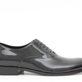 Francesina in vernice nero con fondo in cuoio 8635VN 250 ROSSI 