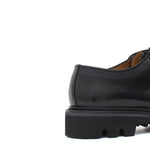 Stringata modello ingegnere in vitello spazzolato nero e fondo in gomma leggero 929CLFNE 1085 ROSSI 