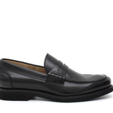 College stile inglese in vitello spazzolato nero con fondo in gomma leggera 5940GCNE 973 ROSSI 