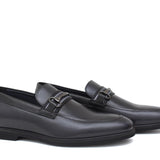 Mocassino con accessorio in bufalo colore blu scuro e fondo in gomma leggera 7786SLBFB 171 ROSSI 
