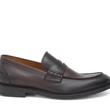 College in vitello a pieno fiore anticato color marrone e fondo in cuoio antiscivolo 1552SMM 199 ROSSI 