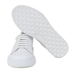 Sneaker in vitello bianco e fondo in gomma leggera 1017POFFW 13 ROSSI 