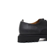 Stringata modello ingegnere in nabuk anticato nero  e fondo in gomma leggero 890RNE 399 ROSSI 