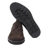 Derby in suede testa di moro  con fondo in gomma leggera 1279CHSMO 220 ROSSI 