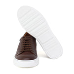 Sneaker  in vitello naturale marrone con fondo in gomma leggera 238LDC 403  UN ROSSI 