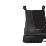 Stivaletto modello beatles in vitello spazzolato semilucido testa di moro con fondo in gomma leggera 457PCALTM 194 ROSSI 