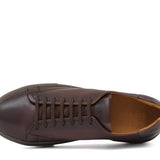 Sneakers in cervo vegetale anticato marrone con fondo in gomma 109CVM 63 ROSSI 