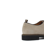 Derby in camoscio color roccia e fondo in gomma leggera 6403FLOANT 372  UN ROSSI 