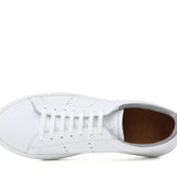 Sneaker in vitello bianco con fondo in gomma leggera 234POFFW 267 ROSSI 