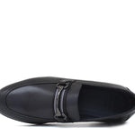 Mocassino con accessorio in bufalo colore blu scuro e fondo in gomma leggera 7786SLBFB 171 ROSSI 