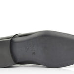 Derby in vernice nera stampata Mag con fondo in cuoio 7621SMAGNE 421 ROSSI 