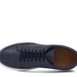 Sneaker in vitello bottalato color blu e fondo in gomma leggera 643VBOTTN 149 ROSSI 