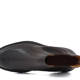 Beatles in pellame bufalo testa di moro sfumato con fondo in gomma leggera 1207PRTM 377 ROSSI 