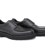 Derby in pellame bufalo color  nero con fondo in gomma leggera 1203REXN 397 ROSSI 