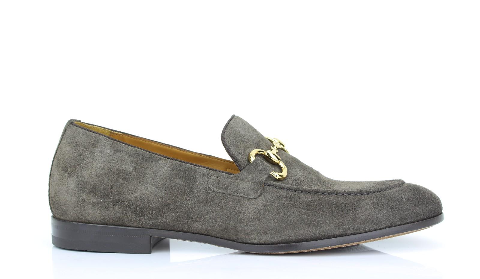 Mocassino con accessorio lavorazione sacchetto intero e fondo in cuoio antiscivolo cucito 8691FLAV 404 ROSSI 