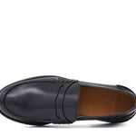 College stile inglese in vitello spazzolato blu con fondo cuoio cucito blake 5940CALBL 214 ROSSI 
