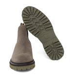 Beatles con elastico bicolore in suede sabbia e fondo in gomma extralight 910PHSBIS 226 ROSSI 