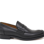 College stile inglese in vitello a pieno fiore nero con fondo cuoio cucito blake 5316CSN 298 ROSSI 