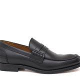 College stile inglese in vitello a pieno fiore nero con fondo cuoio cucito blake 5316CSN 298 ROSSI 