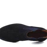 Stivaletto beatles in camoscio blu e fondo in gomma 9154CTPHSB 523 ROSSI 