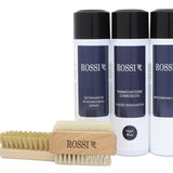 Kit per la manutenzione del camoscio nei toni blu KIT CAMOSCIO blu ROSSI 