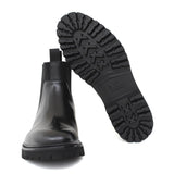 Stivaletto modello beatles in vitello spazzolato semilucido nero con fondo in gomma leggera 457PCALNE 177 ROSSI 