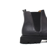 Stivaletto modello beatles in vitello anticato grigio e fondo in gomma leggera 881PVASF 124 ROSSI 