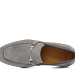 Mocassino con accessorio in suede color sabbia e fondo in cuoio con inserto antiscivolo 1465FLOOSS 67 ROSSI 
