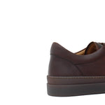 Sneakers in vitello naturale anticato marrone con fondo in gomma 643LVCAS 379 ROSSI 