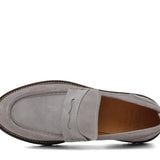 Mocassino stile ingegnere in suede roccia e fondo gomma leggera 1223CHSCLO 617 ROSSI 