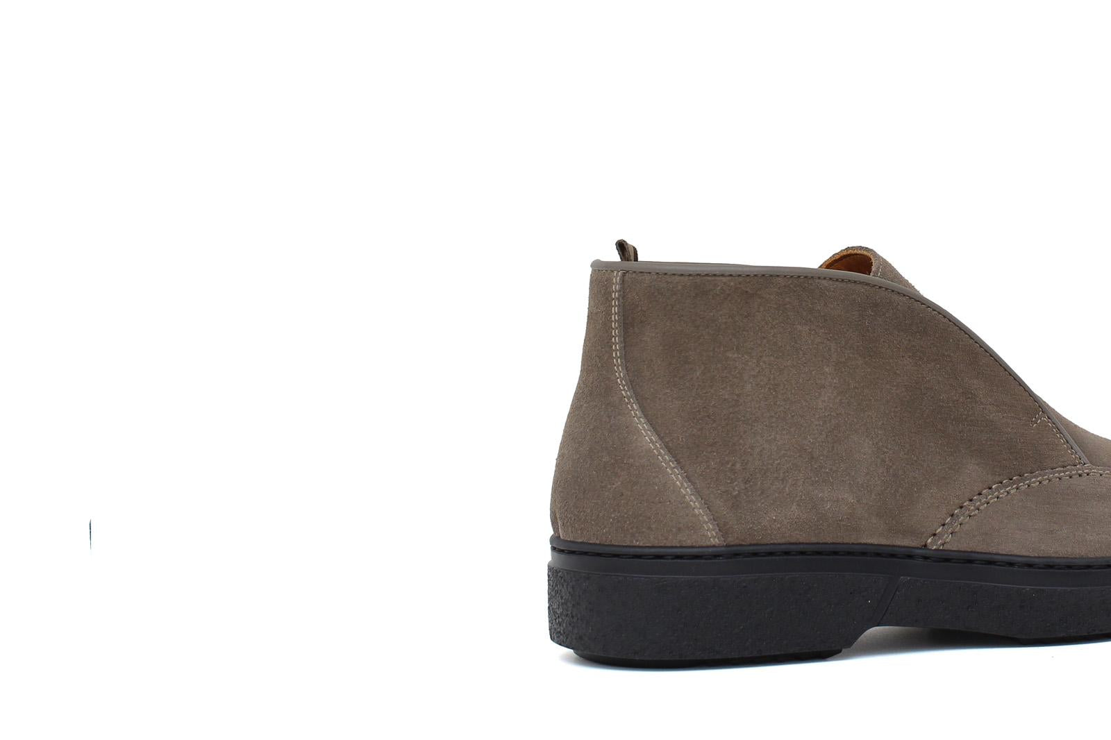 Polacchino con elastico centrale in camoscio  color sabbia e fondo in gomma leggera 1602PCHSBIS 1093 ROSSI 