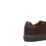 Sneakers in cervo vegetale anticato marrone con fondo in gomma 109CVM 63 ROSSI 
