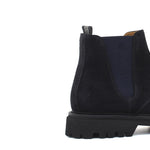 Stivaletto modello beatles in camoscio blu e fondo in gomma leggera 881PHSSBLU 92 ROSSI 