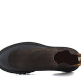 Beatles  in camoscio ingrassato testa di moro e riporto in caucciù con fondo gomma leggero 414PEBHSMO 130 ROSSI 