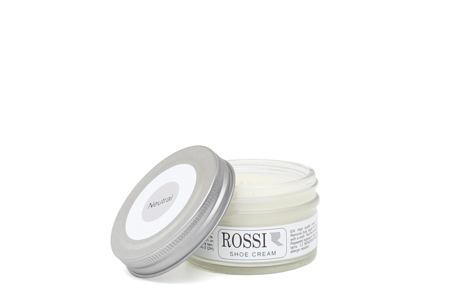 Lucido crema neutra per pellami a pieno fiore e naturali CREMA NEUTRA  ROSSI 