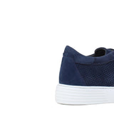 Sneakers in camoscio traforato navy  con fondo in gomma leggera 1481FLOOLT 33  UN ROSSI 