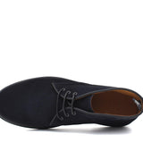 Polacchino stringato in camoscio ingrassato blu e fondo gomma leggera 1250PHSSBLU 298 ROSSI 