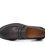 College in vitello a pieno fiore anticato color marrone e fondo in cuoio antiscivolo 1552SMM 199 ROSSI 