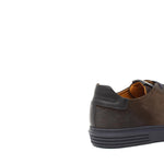 Sneakers in camoscio anticato marrone con fondo in gomma 109HSQUI 1038 ROSSI 