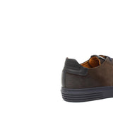 Sneakers in camoscio anticato marrone con fondo in gomma 109HSQUI 1038 ROSSI 