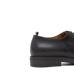 Derby liscio in vitello spazzolato testa di moro con fondo in gomma 403RCALTM 1037 ROSSI 